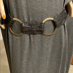 COPY - Streets Ahead leather ring belt
